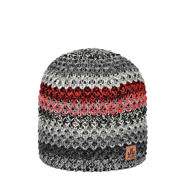 Bernina - Berretto a righe foderato 