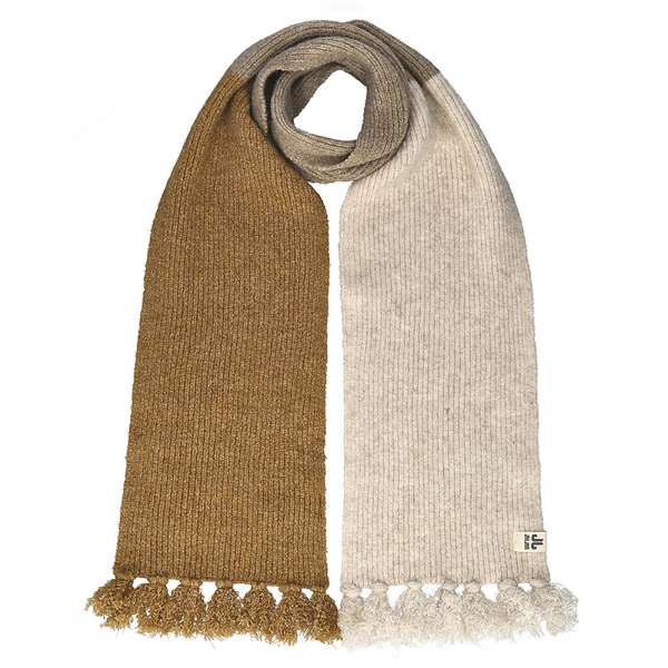 Tegel - Sciarpa in lana con frange 