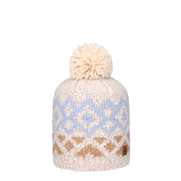 KERLING BEANIE - BERRETTO JAQUARD CON INTERNO IN PILE 